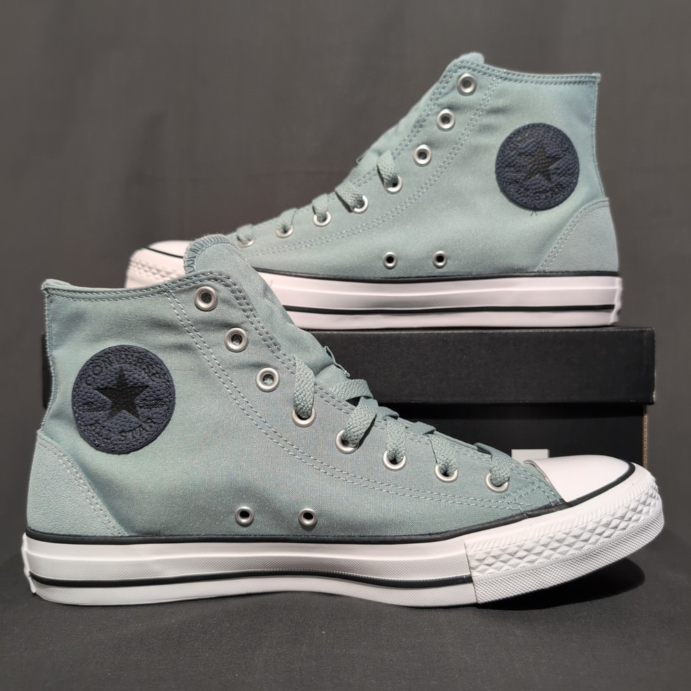 Converse Chuck Taylor All Star Hi Polyester & Suede Sneaker Men's 10 Teal