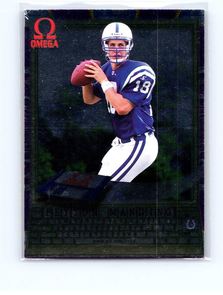 Peyton Manning Rookie - 1998 Pacific Omega - Online #15 (RC) SEE PIC