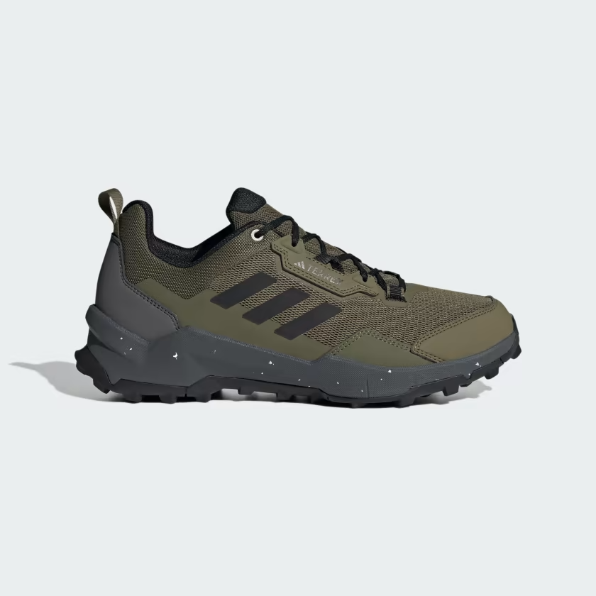 $100 Adidas TERREX AX4 Wide Hiking Shoes | FocusOlive/CoreBlack/GreyFive | 11.5