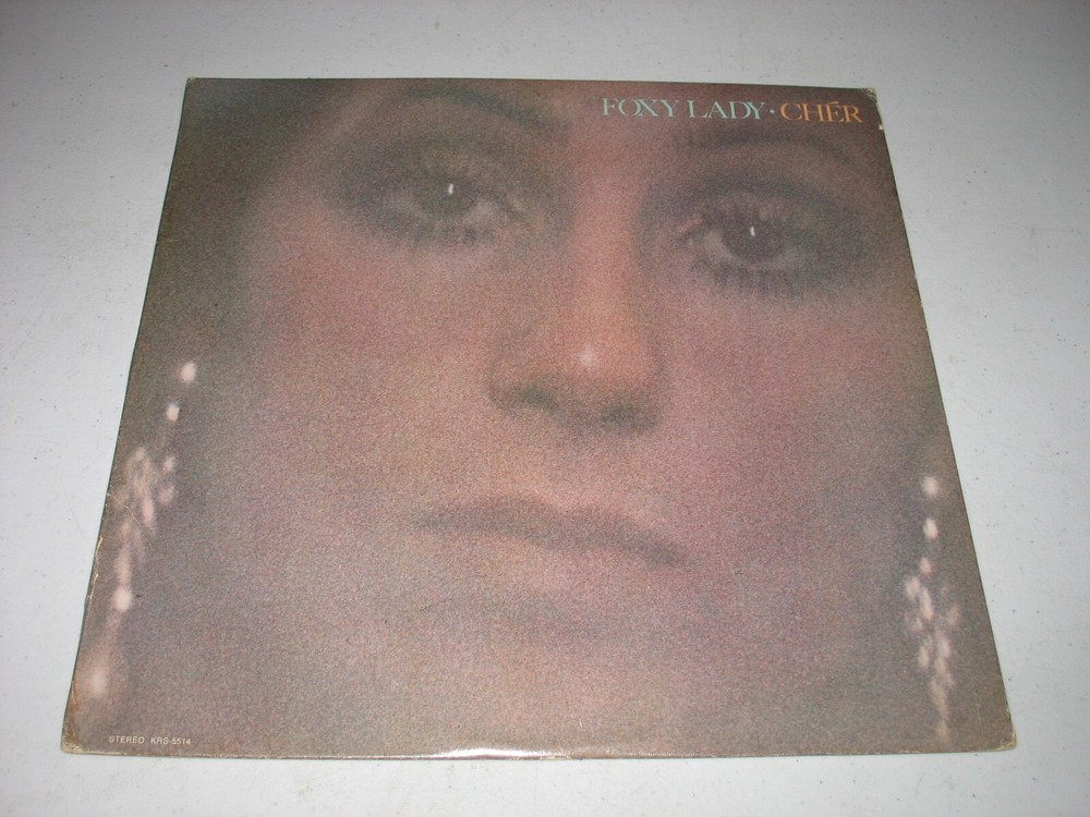 Cher Foxy Lady Kapp Records KRS 5514 VG+ LP  (1972)