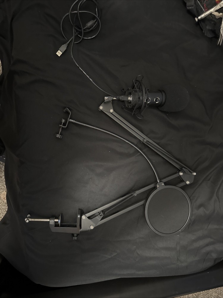 fifine gaming pc usb microphone