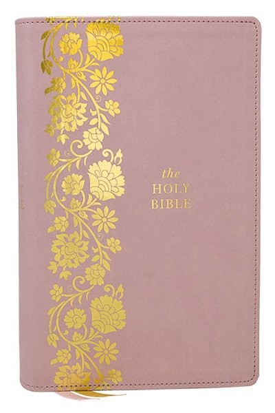 Holy Bible : KJV Personal Size, End-of-verse Reference Bible, Pink Leathersof...