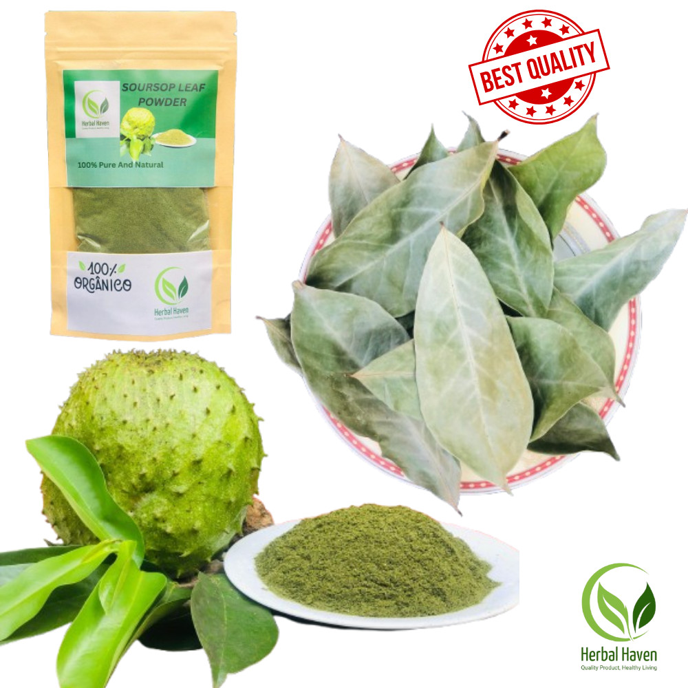 Dried Soursop Leaf Powder 100% Pure Organic Guanabana Graviola Annona Muricata