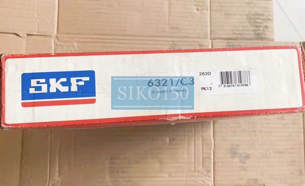 1PC SKF 6321/C3 single row deep groove ball bearing #SK