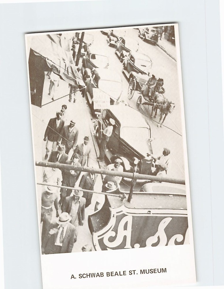 Postcard A. Schwab Beale St. Museum Memphis Tennessee USA
