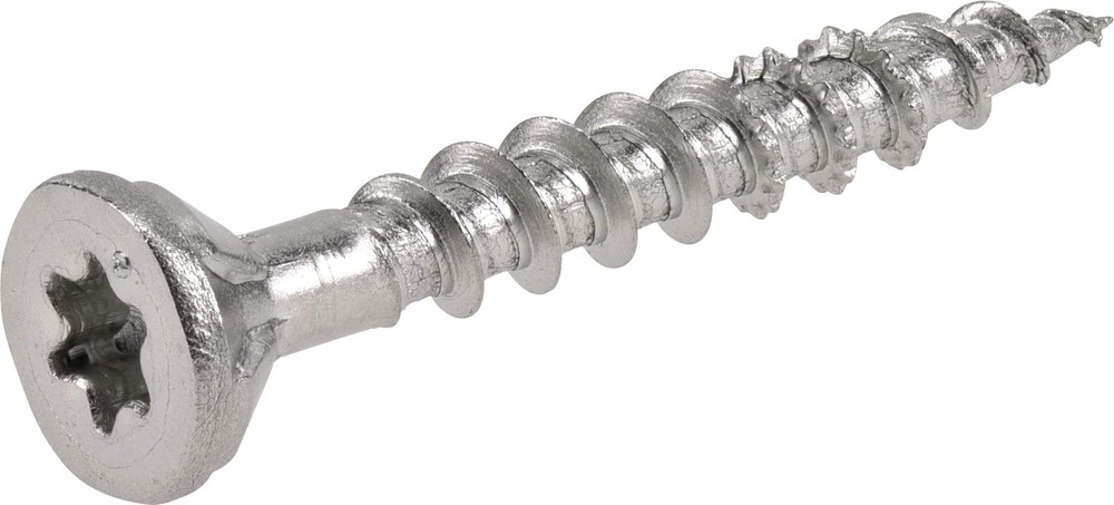 Power Pro #8 x 1-1/4 Epoxy Coated Stainless Steel Wood Screws 242pcs