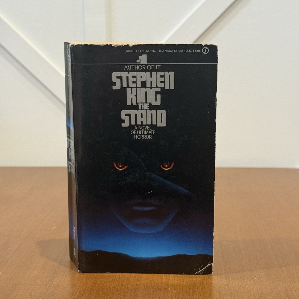 The Stand by Stephen King January 1980 Paperback First Signet Printing VGC