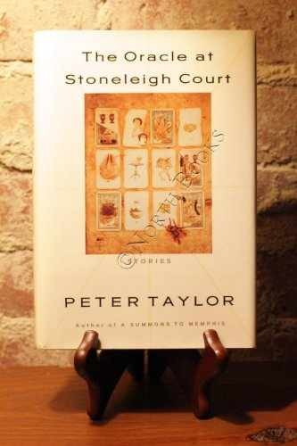 The Oracle at Stoneleigh Court : - Hardcover, by Peter Taylor - Very Good b