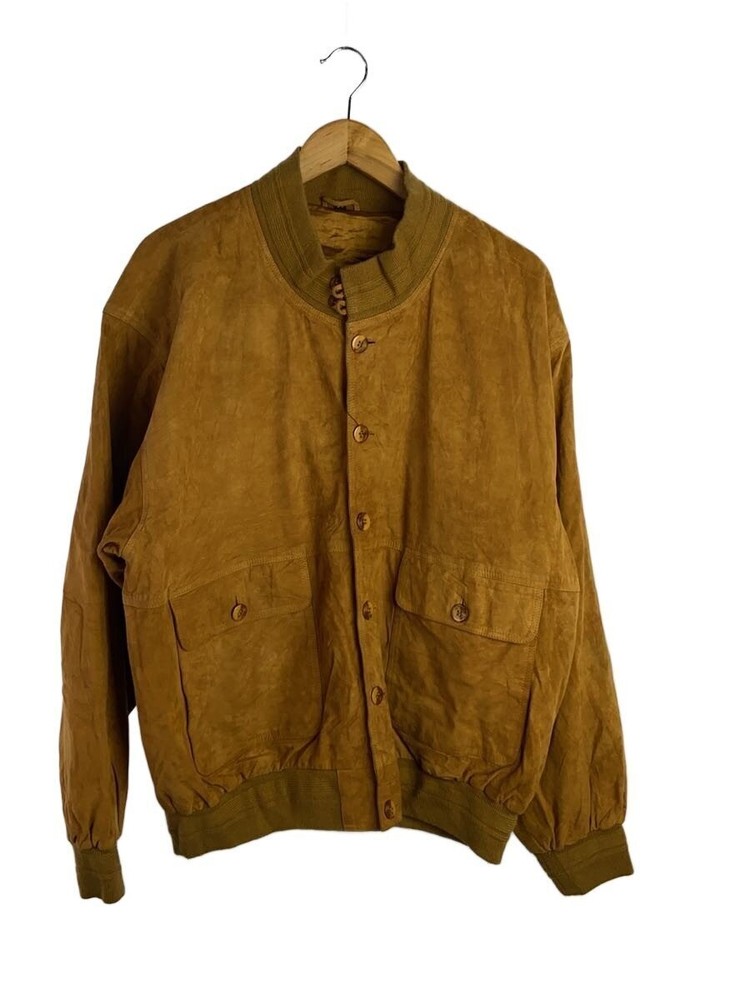 Leather Jacket Blouson/54/Suede/Brw 3502