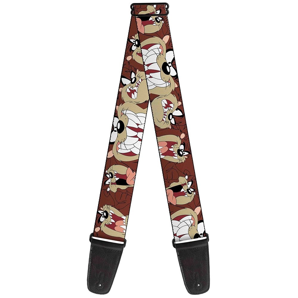 Guitar Strap - Tasmanian Devil Expressions Brown ACC NEWAnother great item from Rarewaves USA | Free delivery!