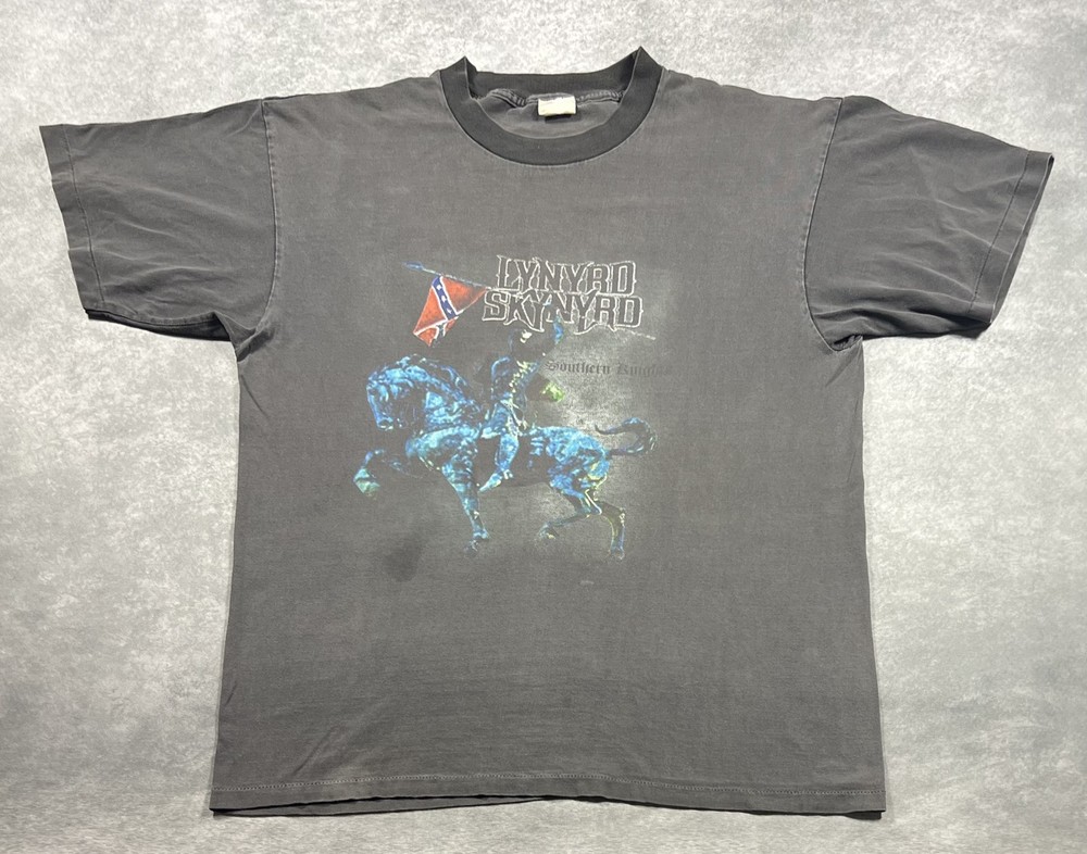 Vintage Lynyrd Skynyrd Southern Knights Men's Black T-Shirt Size XL 1996 Tour