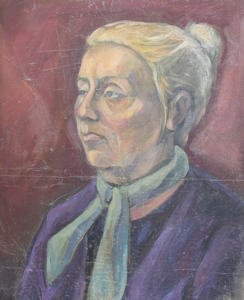 Elegant Oil Painting Portrait of a Woman