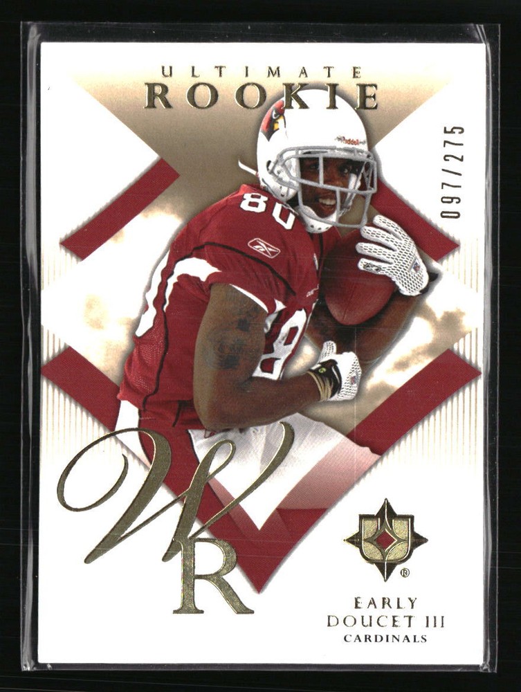 Early Doucet 2008 Upper Deck Ultimate Collection #143 Football Card /275