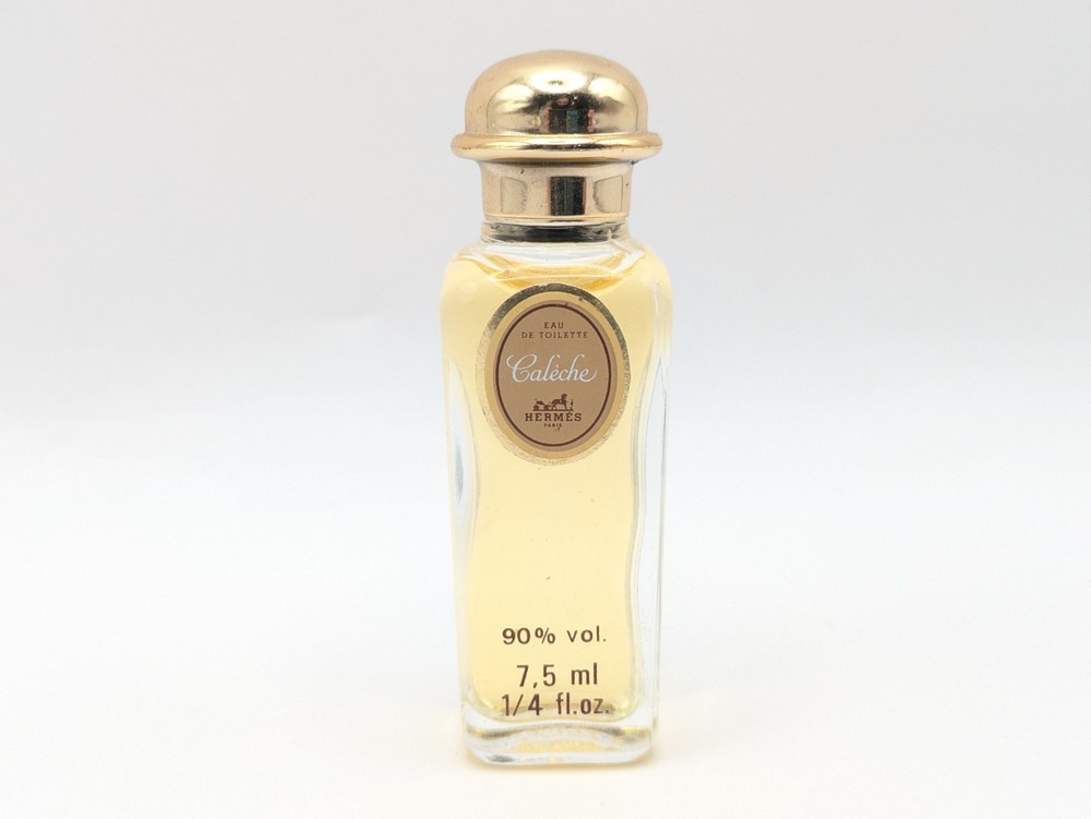 Vintage Hermes Caleche Eau De Toilette Mini 7.5ml 1/4 fl. oz. Splash Sample