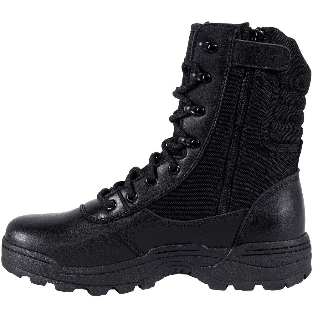 Men's Tactical Military Work Boots, Side-Zip Jungle Army Combat Footwear