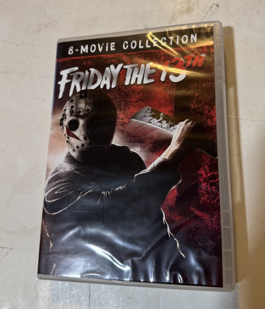 Friday The 13th Deluxe Edition 8 Movie DVD Collection Widescreen 2017