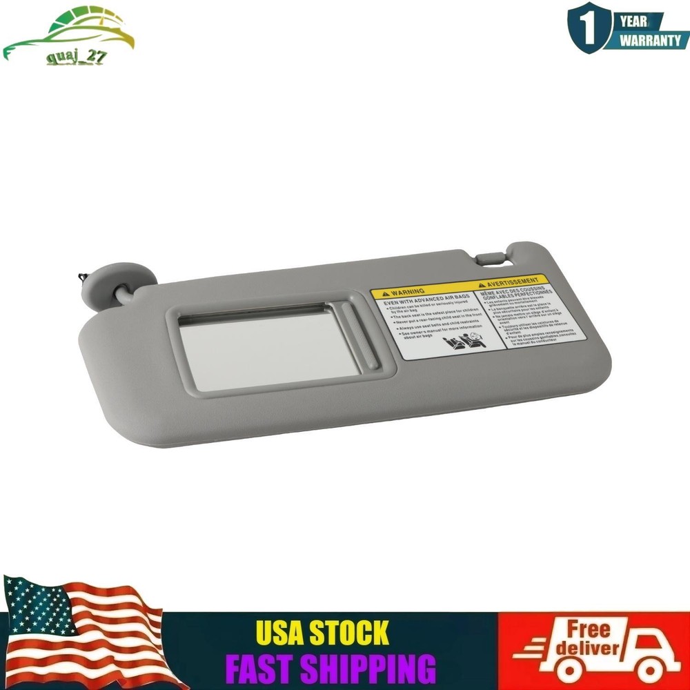 Driver Side Left Sun Visor with light fit for Toyota RAV4 2006-13 74320-42501-B2