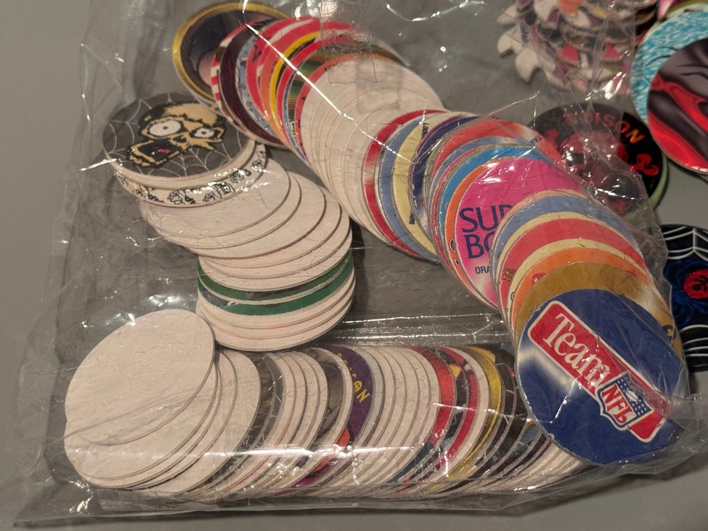 Vintage 1990s POGs Lot  + bonus case