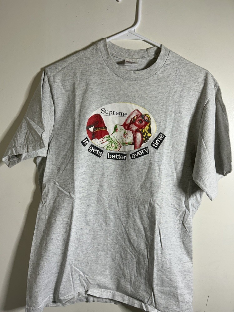 Supreme It Gets Better Every Time T Shirt Men's Sz S