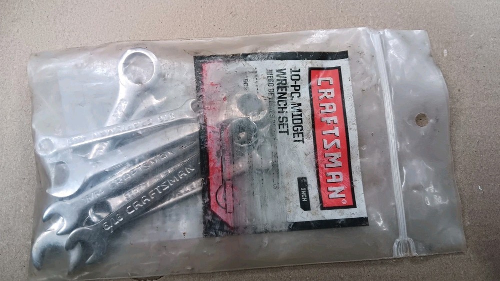 Craftsman 10-piece Midget Wrench