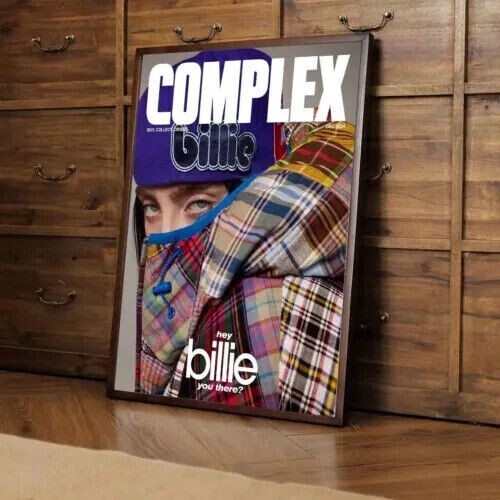 Billie Eilish Complex Cover Hey Billie You There Exclusive Poster Art Print