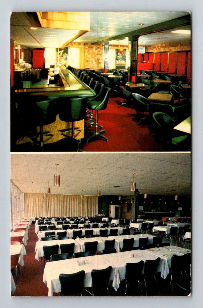 Canada- Kingsville Ontario Lakeshore Terrace Hotel Dining & Bar Vintage Postcard