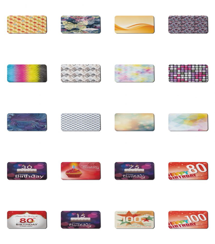 Ambesonne Abstract Polygon Rectangle Non-Slip Mousepad, 35