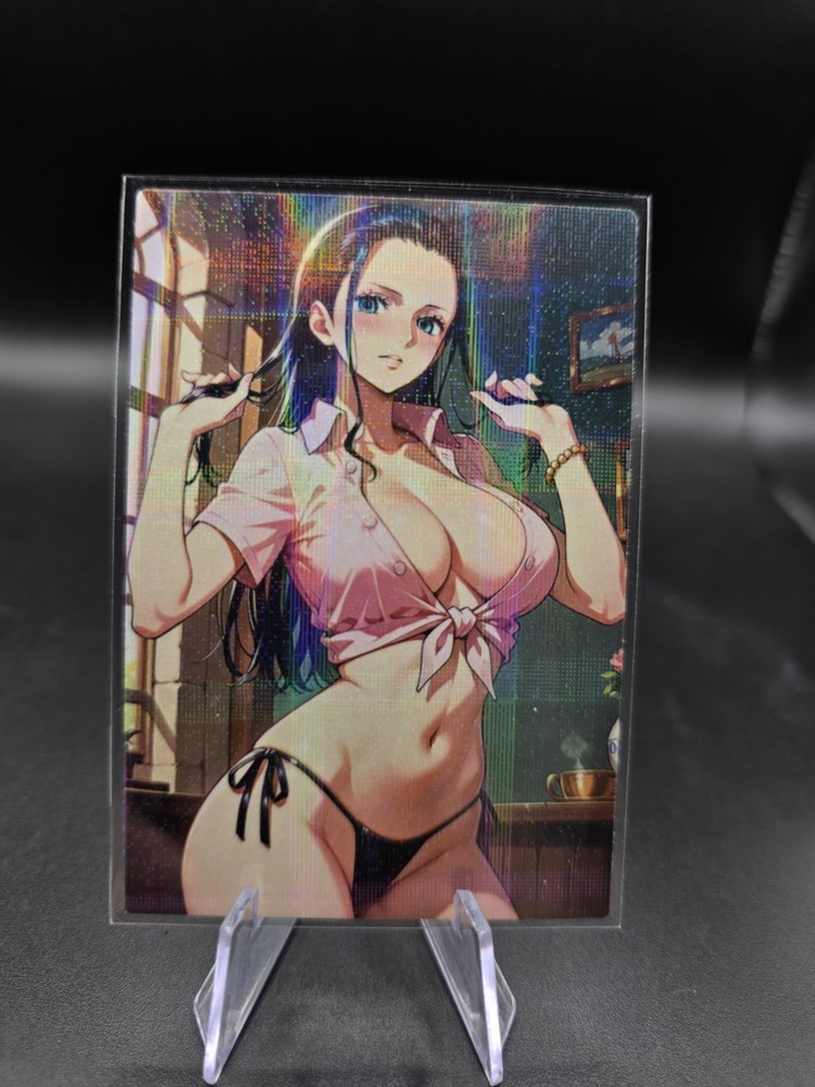 Nico Robin One Piece Holographic Anime Collectible Trading Card