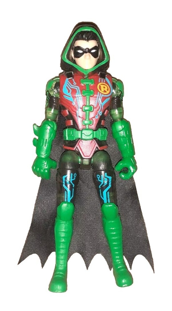 Spin Master DC Comics Green Bat- Tech Robin Action Figure 1st Edition