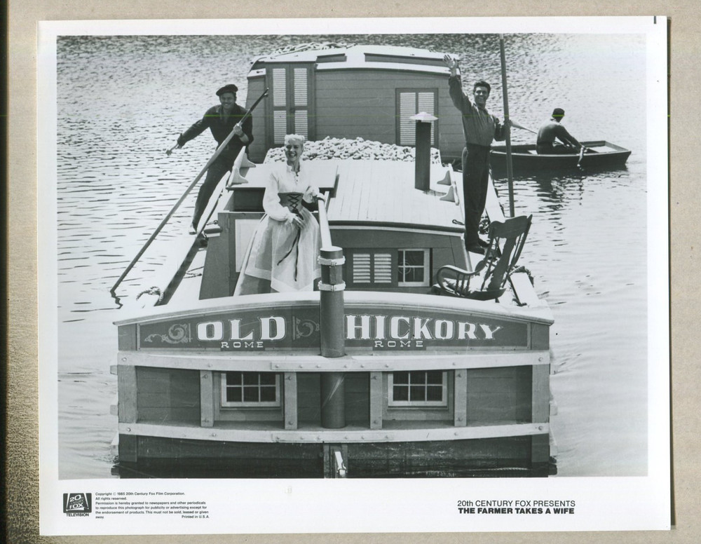 Dale Robertson, Betty Grable: Movie- The Farmer Takes A Wife' -Press Photo P2H