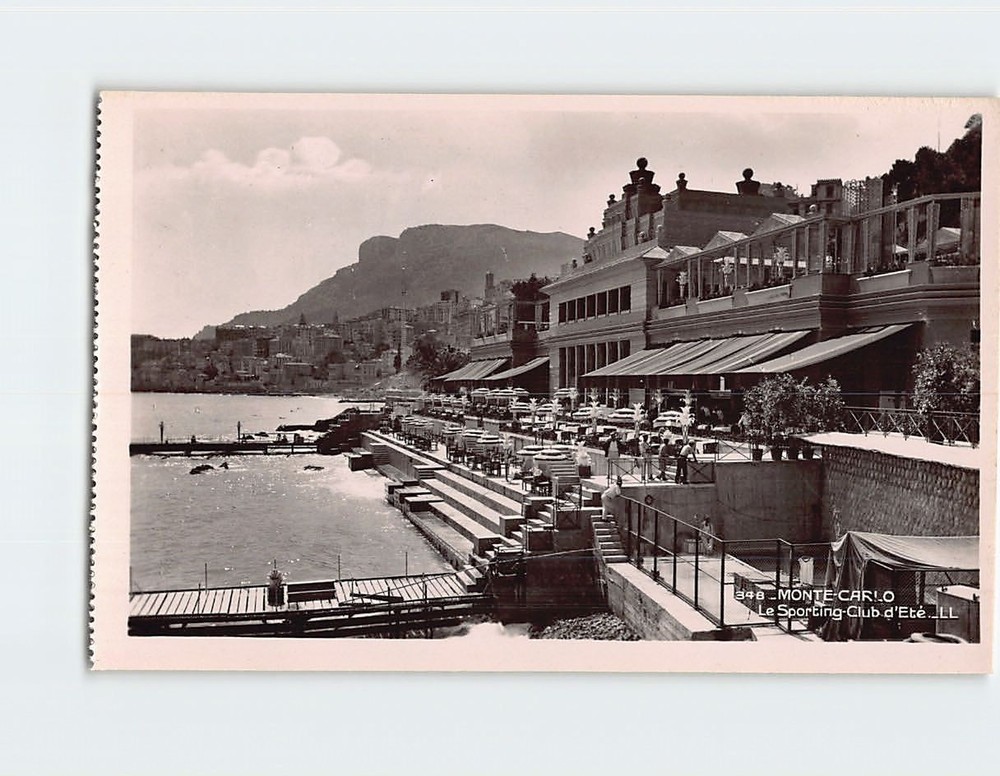 Postcard Sporting Club d'Été in Monte Carlo Monaco