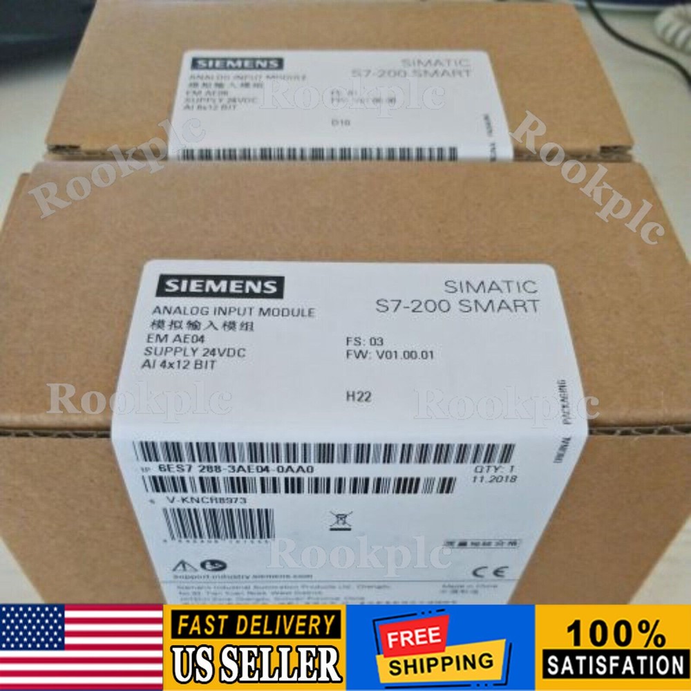New Siemens S7-200 Analog input SM AI04 6ES7288-3AE04-0AA0 6ES7 288-3AE04-0AA0