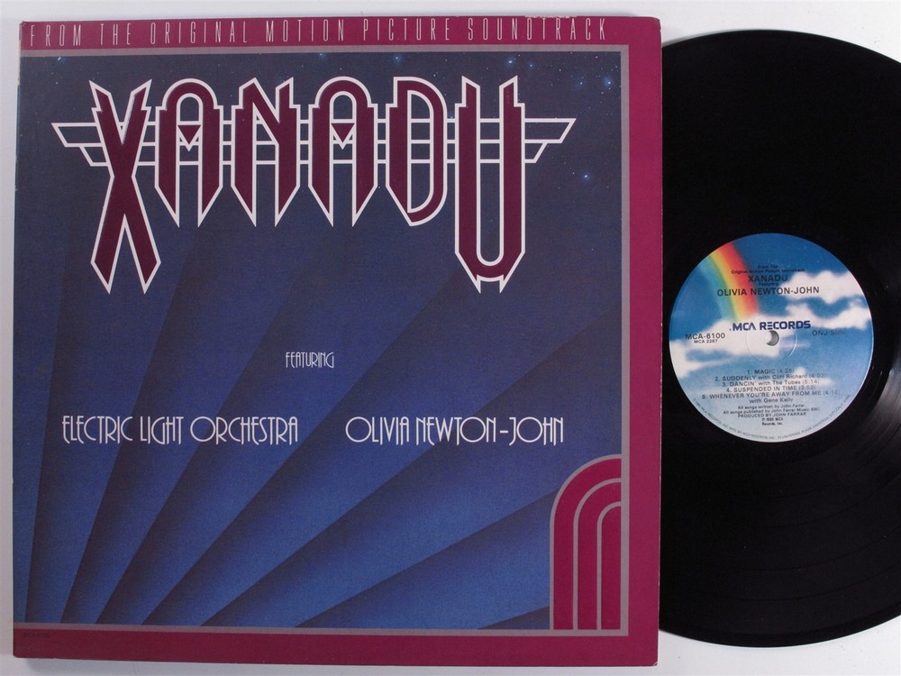 XANADU OST Electric Light Orchestra/Olivia Newton-John MCA LP VG+ gatefold c