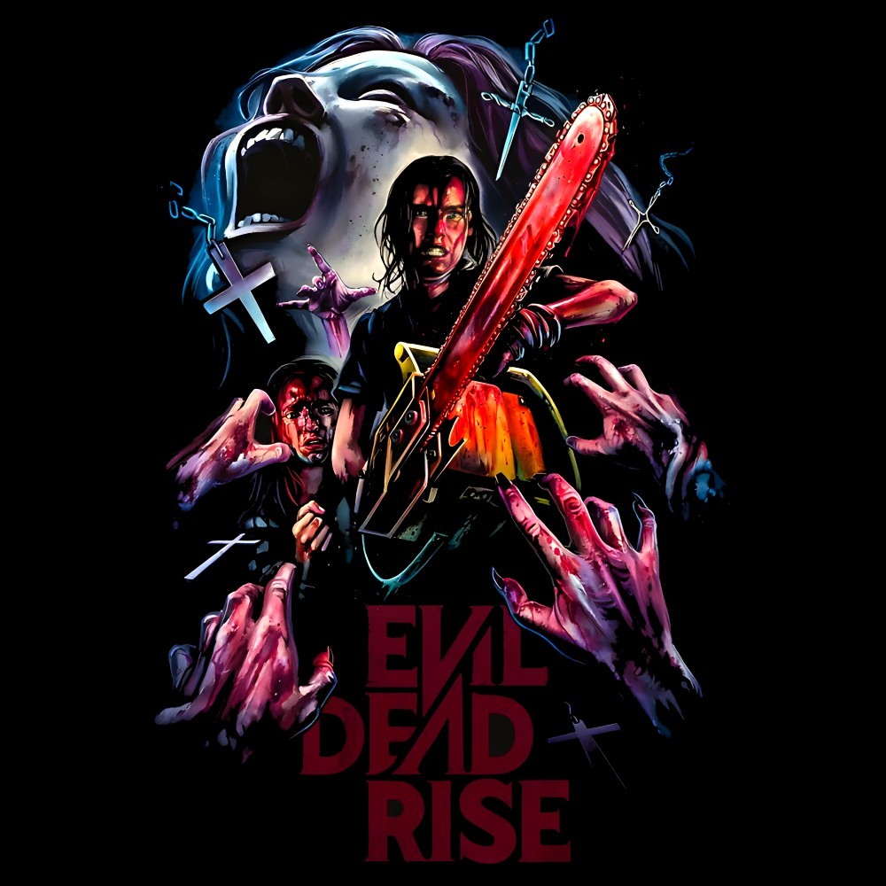 Evil Dead Rise Poster T-Shirt | Horror Movie Art