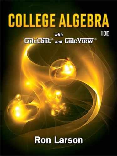 College Algebra (MindTap Course List) - Hardcover, by Larson Ron - Very Good
