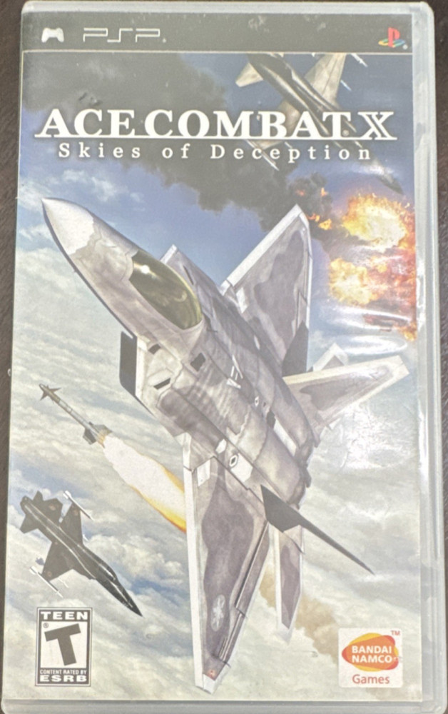 Ace Combat X Skies of Deception Sony PSP Flight Simulation Multiplayer T 2006-image