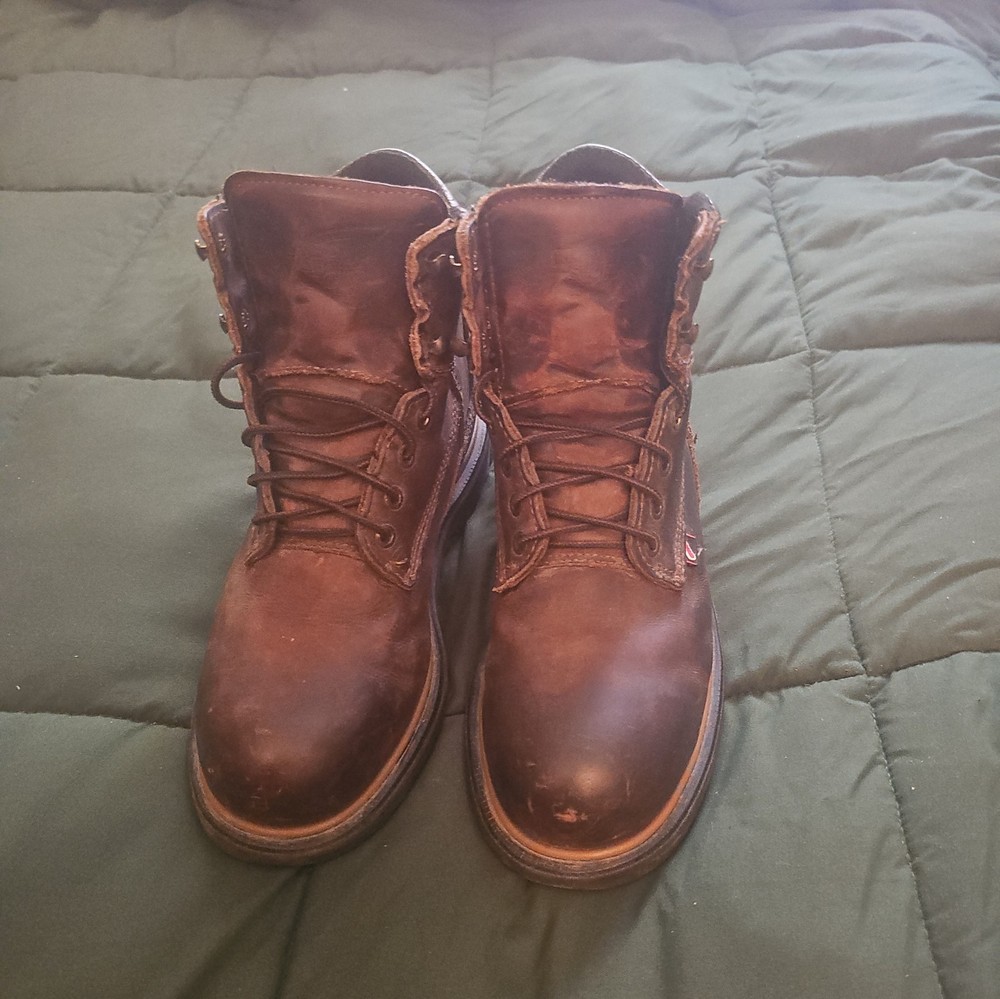 Men's Red Wing 4215 DynaForce Steel Toe Waterproof Work Boots 8D USA