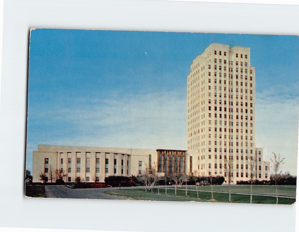 Postcard North Dakota State Capitol Bismarck North Dakota USA