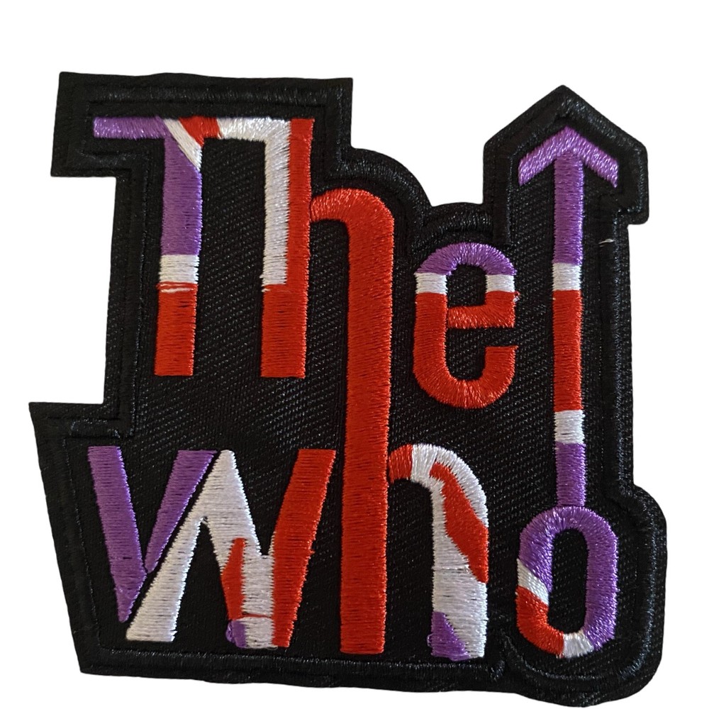 THE WHO ( Band) Iron-on Patch. 3” x 3”. New! Free Shipping!