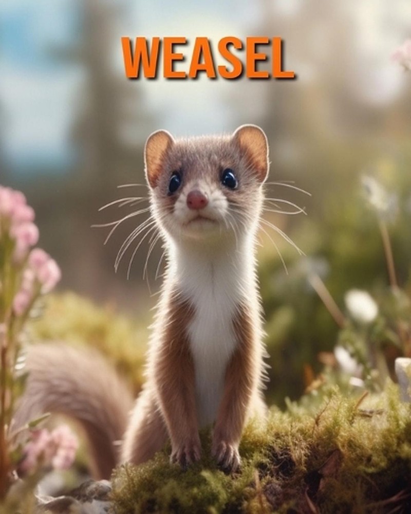 Weasel: Amazing Photos and Fun Facts Book for kids by Kathi Hession Paperback Bo
