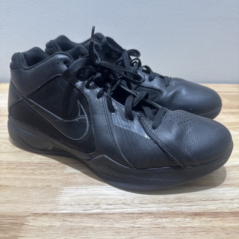 Nike Zoom KD III Blackout Men's Size 11 Triple Black 417279-002