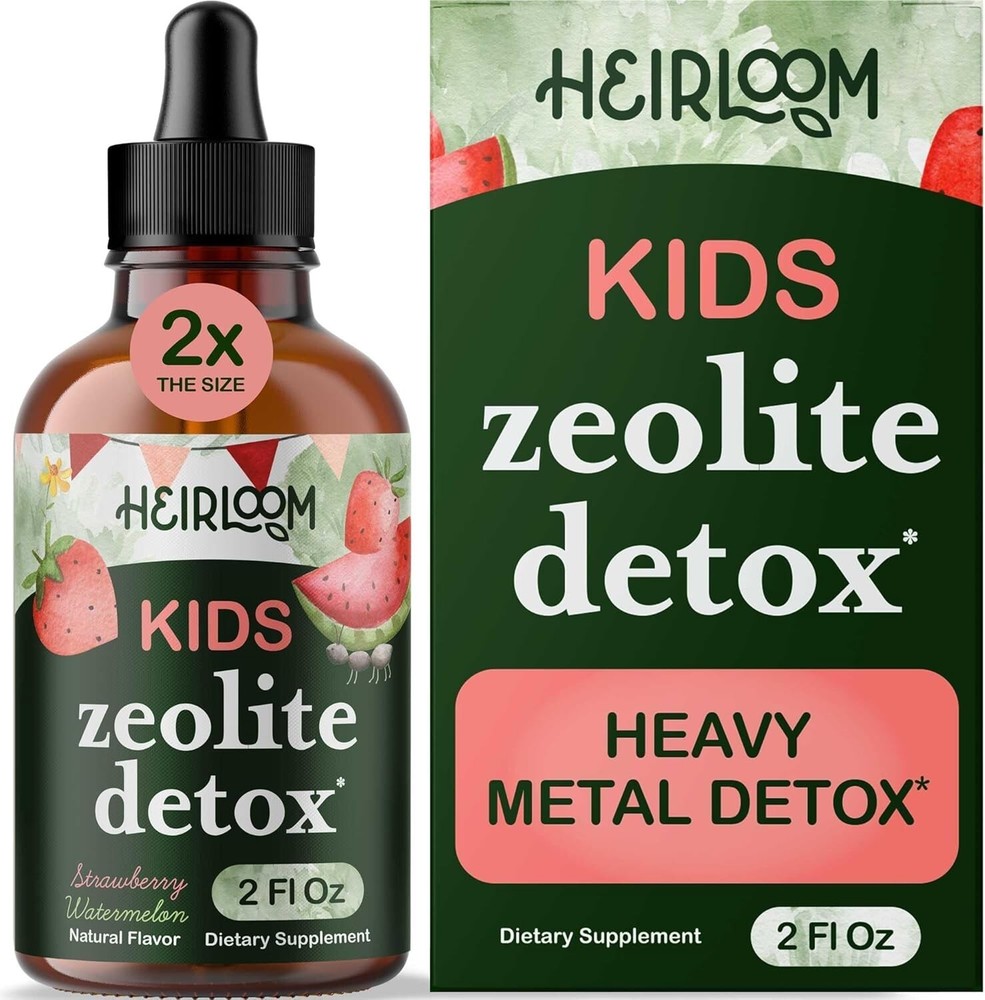 Zeolite Detox for Kids | Heavy Metal Detox | Methyl Vitamin B12, C and D3 for ad