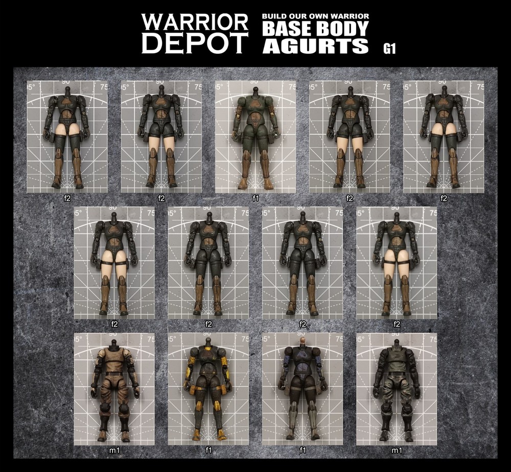 Acid Rain World Base Body Agurts G1 - 1/18 3.75