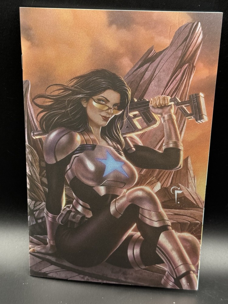Gi Joe #3 Felix Leon 616 Exclusive Baroness Foil Virgin Variant B Ltd 750