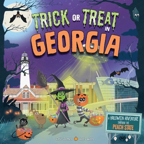 Trick or Treat in Georgia: A Halloween Adventure Through the Peach State: Used