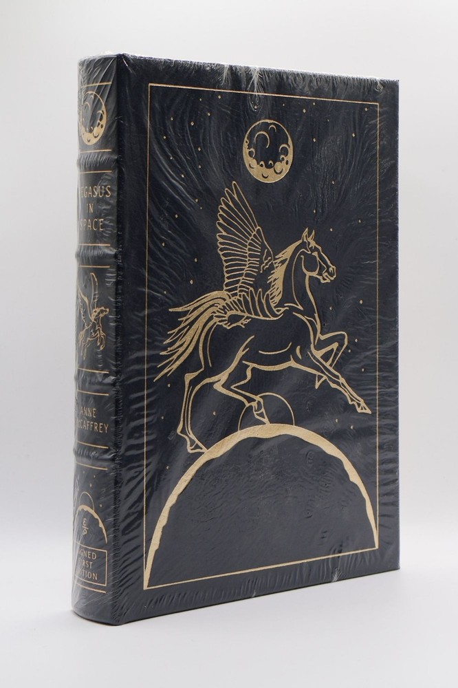 Anne McCaffrey / PEGASUS IN SPACE Signed 1st Edition Easton Press 2000