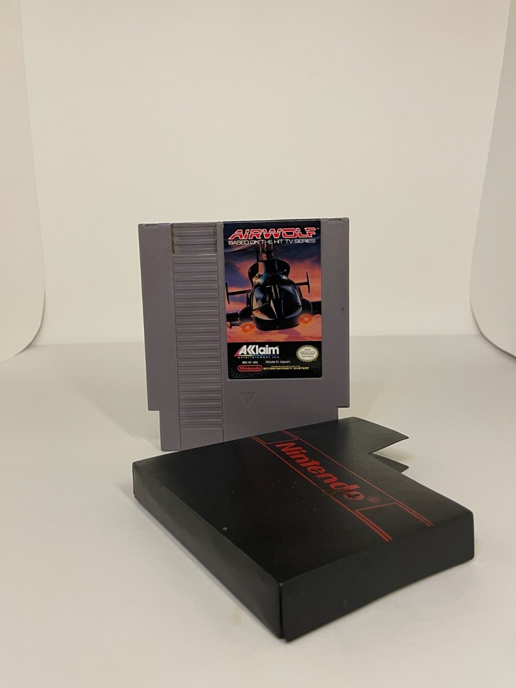 Airwolf (Nintendo Entertainment System, 1989) NES Used