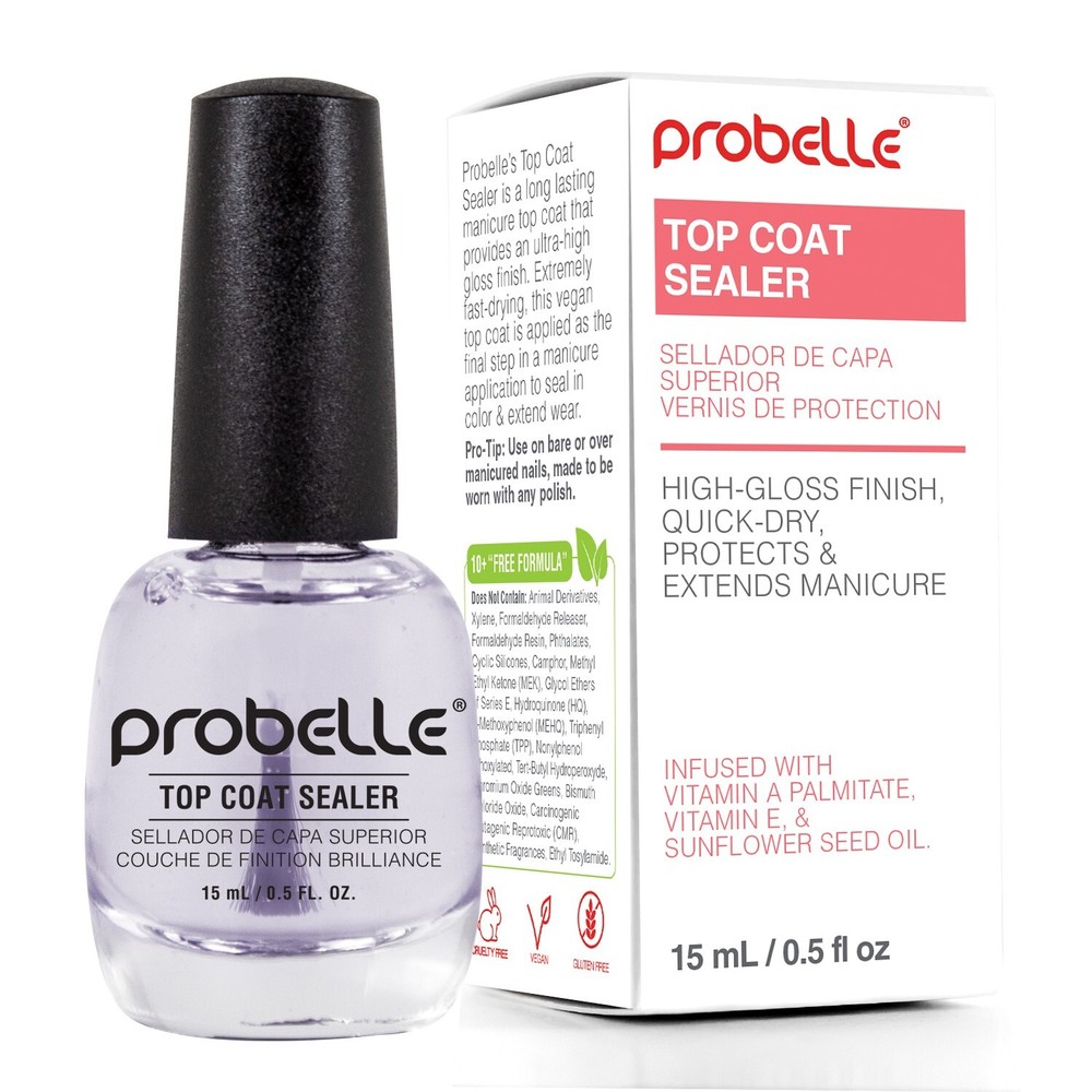 Probelle Top Coat Sealer Ultra High Gloss and thick finishing top coat