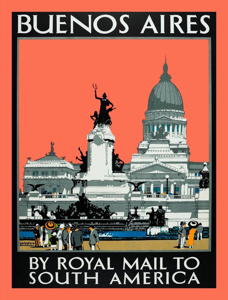 Decorative POSTER.Home room Interior art design.Buenos Aires Argentina.7125