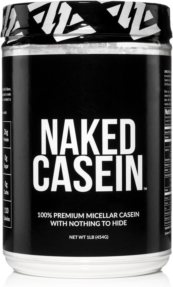 Naked Casein 1Lb Micellar Protein Powder - Pure Bulk Supplement